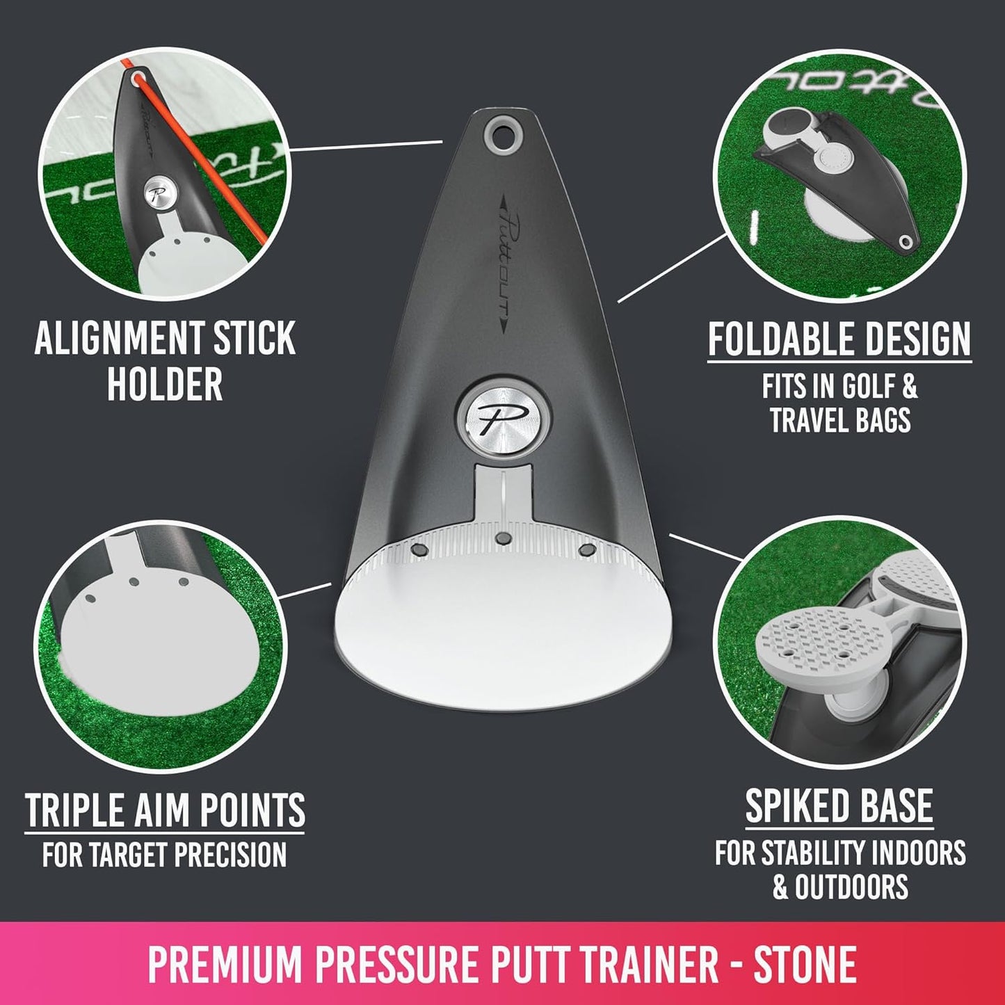 Premium Golf Putting Trainer - Enhance Your Putting Skills