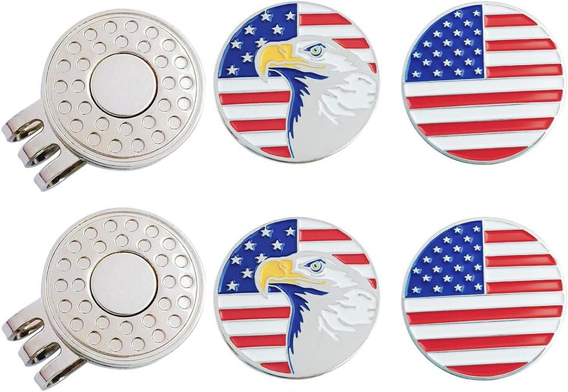 Premium Golf Ball Marker and Hat Clip Set for Men and Women - Ideal Gift for Golf Enthusiasts