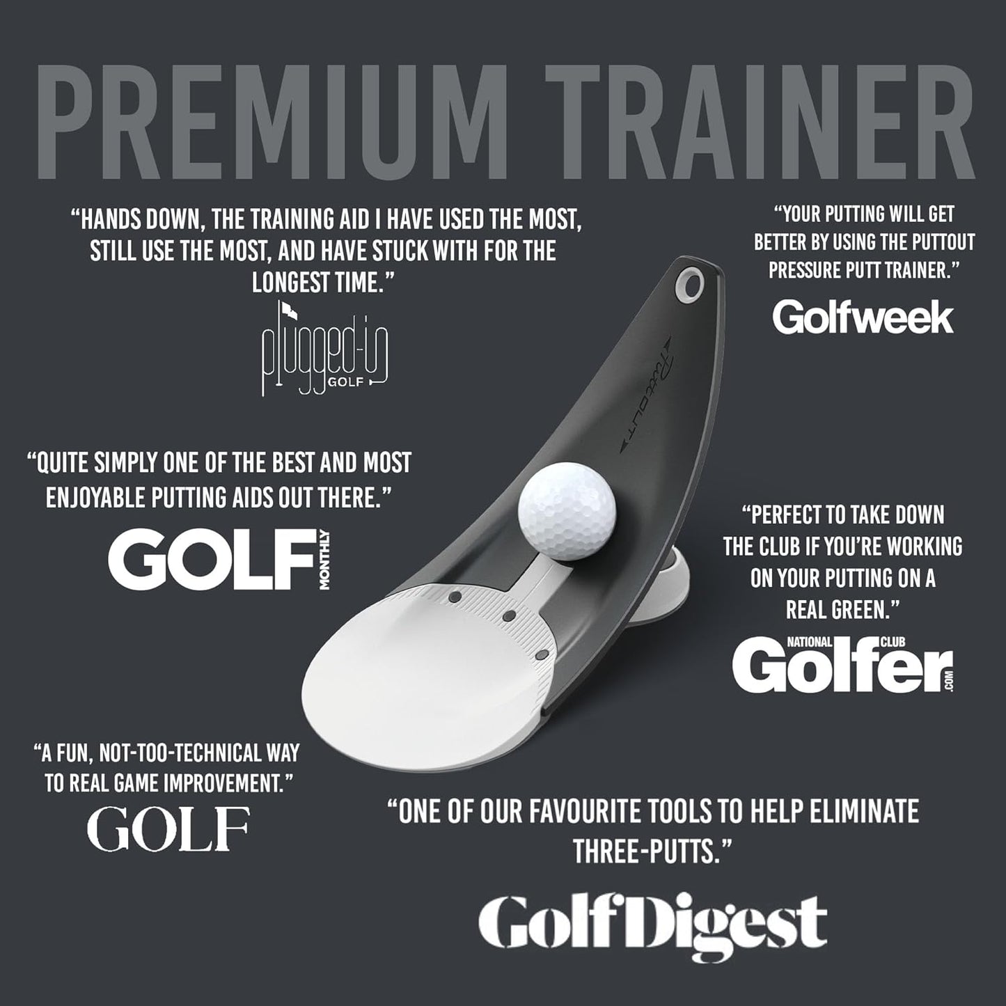 Premium Golf Putting Trainer - Enhance Your Putting Skills