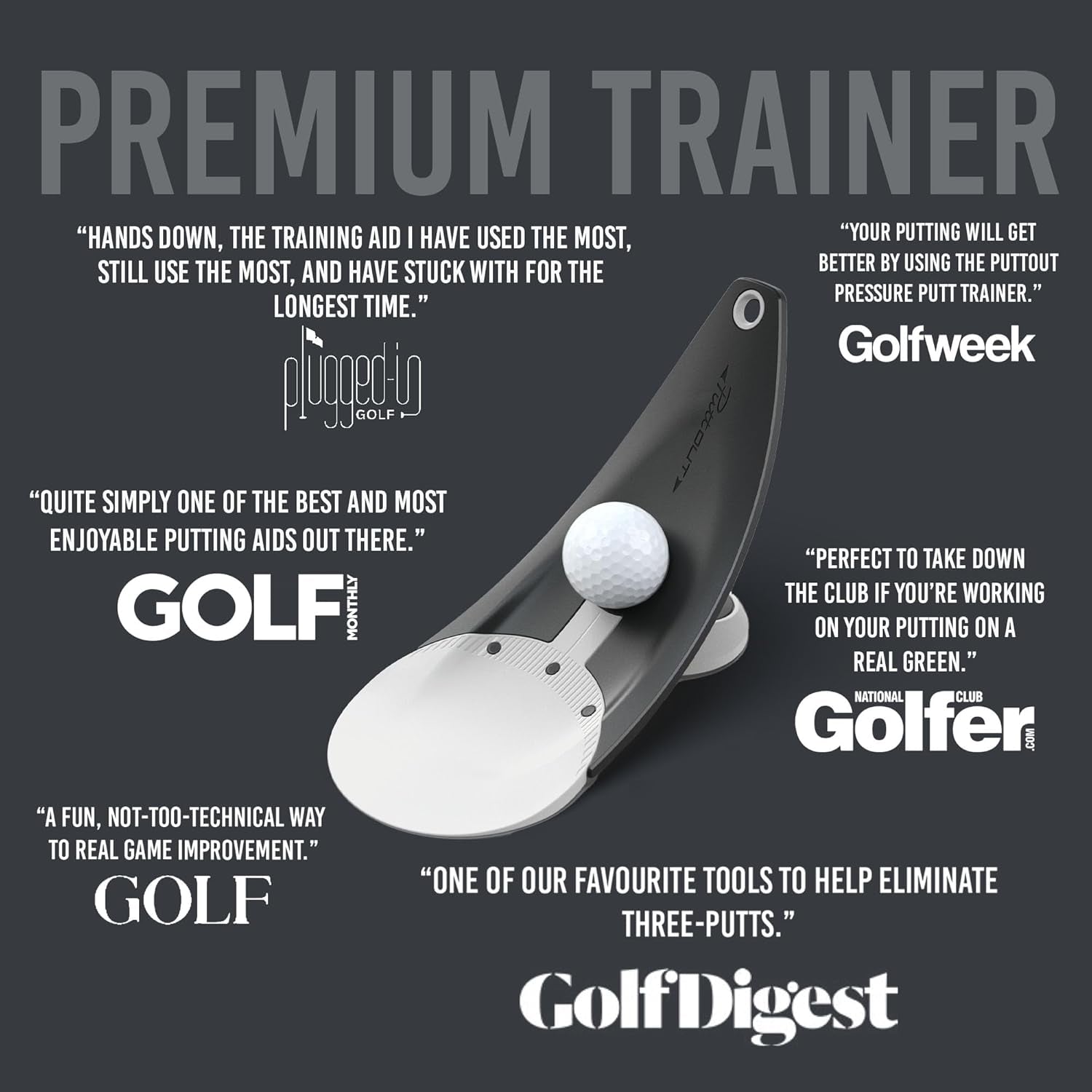 Premium Golf Putting Trainer - Enhance Your Putting Skills